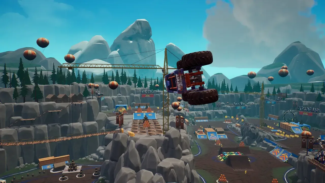 تصویری از Hot Wheels Monster Trucks Stunt Mayhem